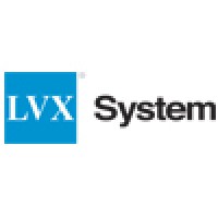 LVX System logo, LVX System contact details