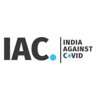 India Against Covid logo, India Against Covid contact details