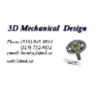 3D Mechanical Design logo, 3D Mechanical Design contact details