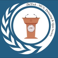 DelTech - MUN, Debating & Quiz Society logo, DelTech - MUN, Debating & Quiz Society contact details