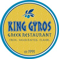 KING GYROS logo, KING GYROS contact details