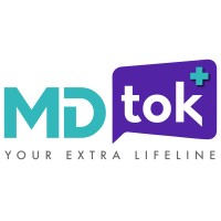 MDtok logo, MDtok contact details