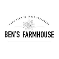 'Ben''s Farmhouse' logo, 'Ben''s Farmhouse' contact details