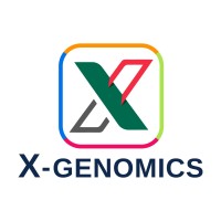 X-Genomics logo, X-Genomics contact details