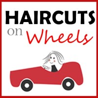 Haircuts on Wheels logo, Haircuts on Wheels contact details