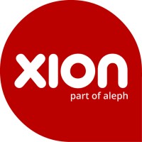 XION logo, XION contact details