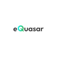 eQuasar logo, eQuasar contact details