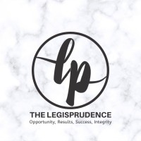 The Legisprudence logo, The Legisprudence contact details