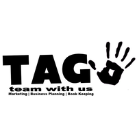 TAG. logo, TAG. contact details