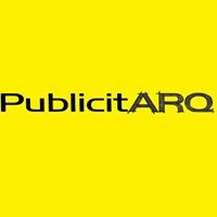 PublicitARQ logo, PublicitARQ contact details