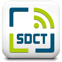 SDCT logo, SDCT contact details