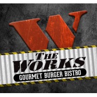 The WORKS Gourmet Burger Bistro logo, The WORKS Gourmet Burger Bistro contact details