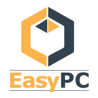 EasyPC.in logo, EasyPC.in contact details