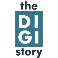 The Digistory logo, The Digistory contact details