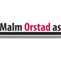 Malm Orstad as logo, Malm Orstad as contact details