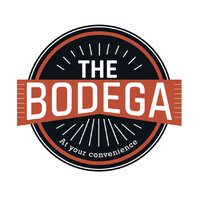 The Bodega logo, The Bodega contact details