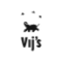 Vij's logo, Vij's contact details