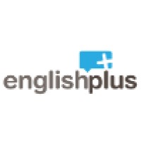 English Plus logo, English Plus contact details