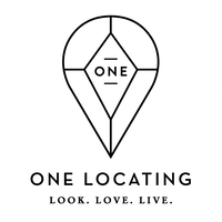 ONE Locating logo, ONE Locating contact details