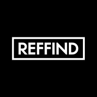 REFFIND logo, REFFIND contact details