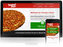 Tammys Pizza logo, Tammys Pizza contact details