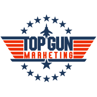 Top Gun Marketing logo, Top Gun Marketing contact details