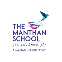 The Manthan School logo, The Manthan School contact details