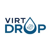 VirtDrop logo, VirtDrop contact details