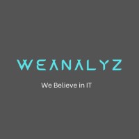 WeAnalyz logo, WeAnalyz contact details