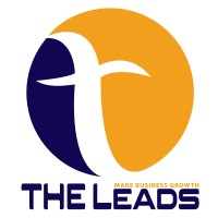 The Leads logo, The Leads contact details