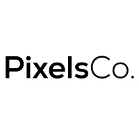 PixelsCo. logo, PixelsCo. contact details