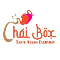 THE  CHAI BOX logo, THE  CHAI BOX contact details