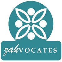 ZakVocates logo, ZakVocates contact details