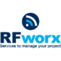 RFworx logo, RFworx contact details