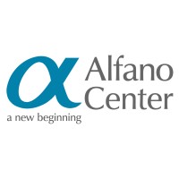 The Alfano Center logo, The Alfano Center contact details