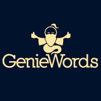 GenieWords logo, GenieWords contact details