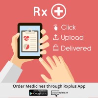 RxPlus.in logo, RxPlus.in contact details