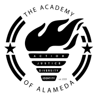 The Academy of Alameda logo, The Academy of Alameda contact details