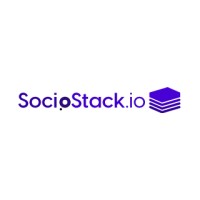 SocioStack.io logo, SocioStack.io contact details