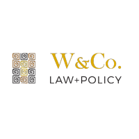 W&Co. Law+Policy logo, W&Co. Law+Policy contact details