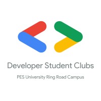 Developer Student Clubs • PES University logo, Developer Student Clubs • PES University contact details