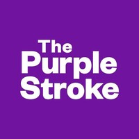 The Purple Stroke logo, The Purple Stroke contact details