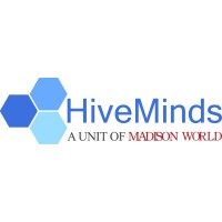 HiveMinds logo, HiveMinds contact details