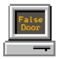 FalseDoor logo, FalseDoor contact details