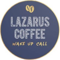 Lazarus coffee logo, Lazarus coffee contact details