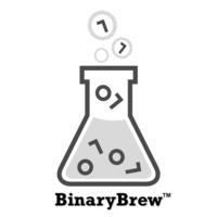 BinaryBrew logo, BinaryBrew contact details