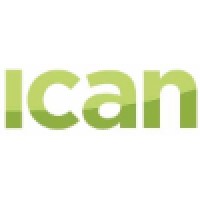 ICAN logo, ICAN contact details