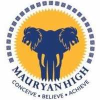 Mauryan High School logo, Mauryan High School contact details