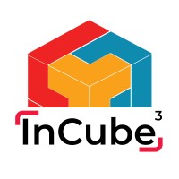 InCube^3 logo, InCube^3 contact details