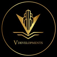 V Developments logo, V Developments contact details